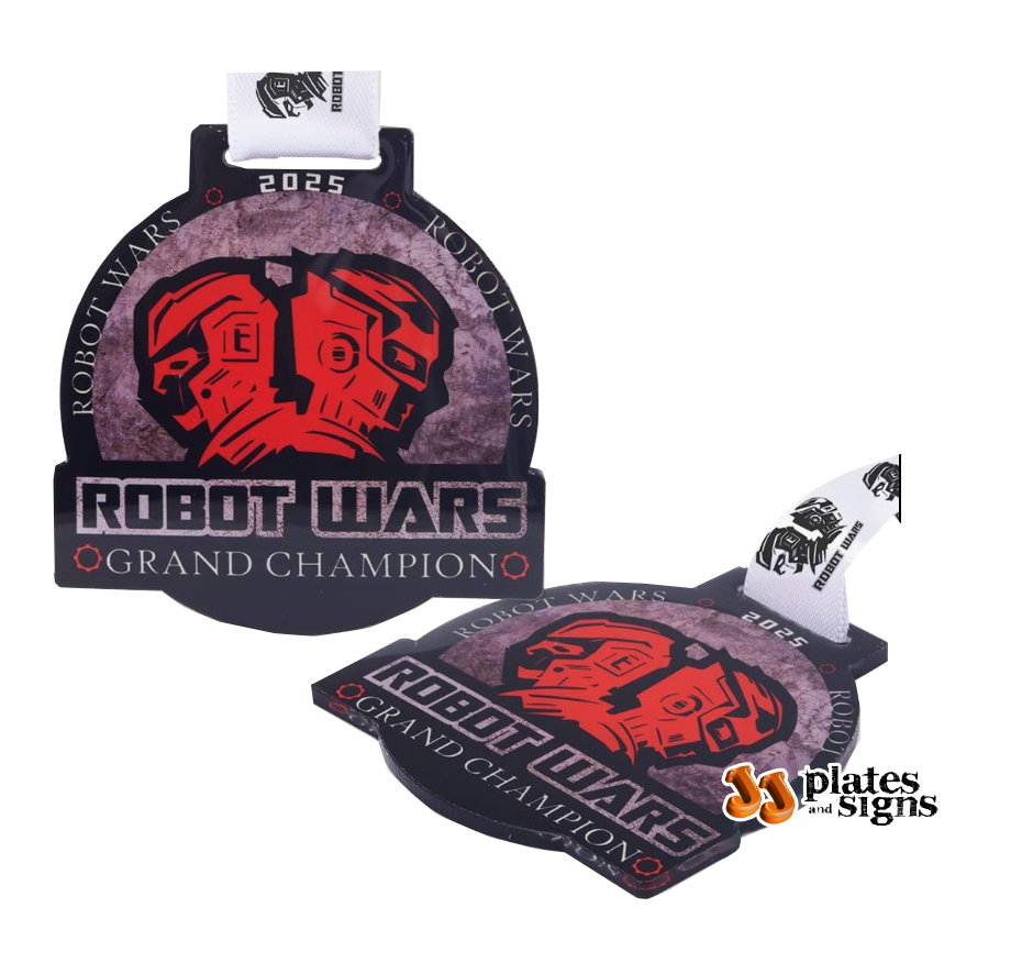 3D Medal Round Banner