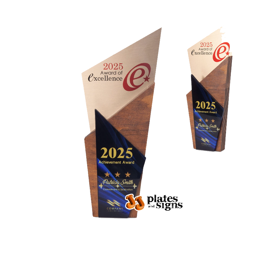 3D Sublimation Trophy Medium