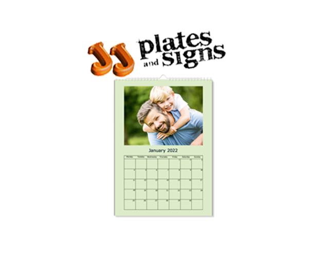 A3 Full Color Wall Calendar with 12 Unique Sheets and Wire Bound