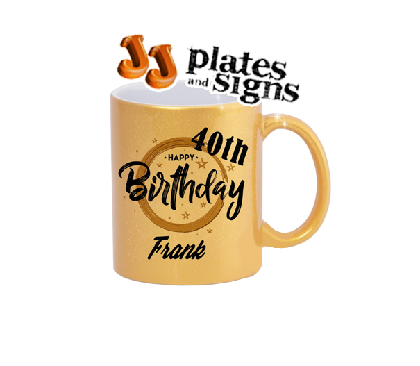 Glitter Mugs