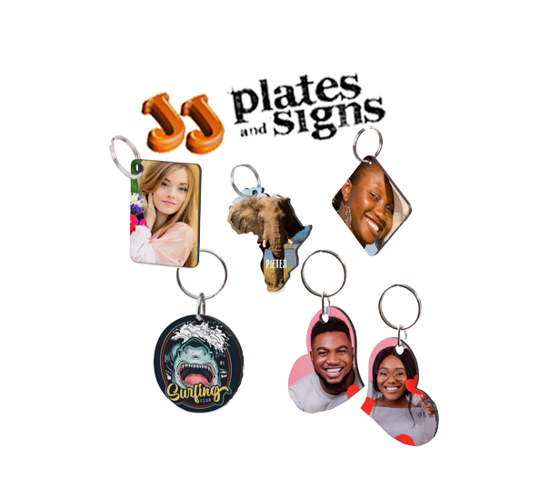 Hardboard Keyrings (Depending On Size)