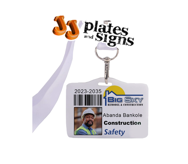 Sublimation ID Badge