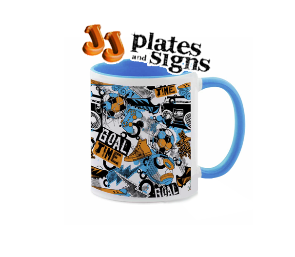 Two Tone Inner & Handle Mugs