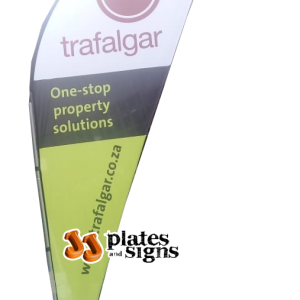 Shark-Fin Banner 3m (Outdoor) / Single Sided / Double Sided