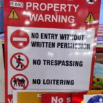 Private Property Board A1