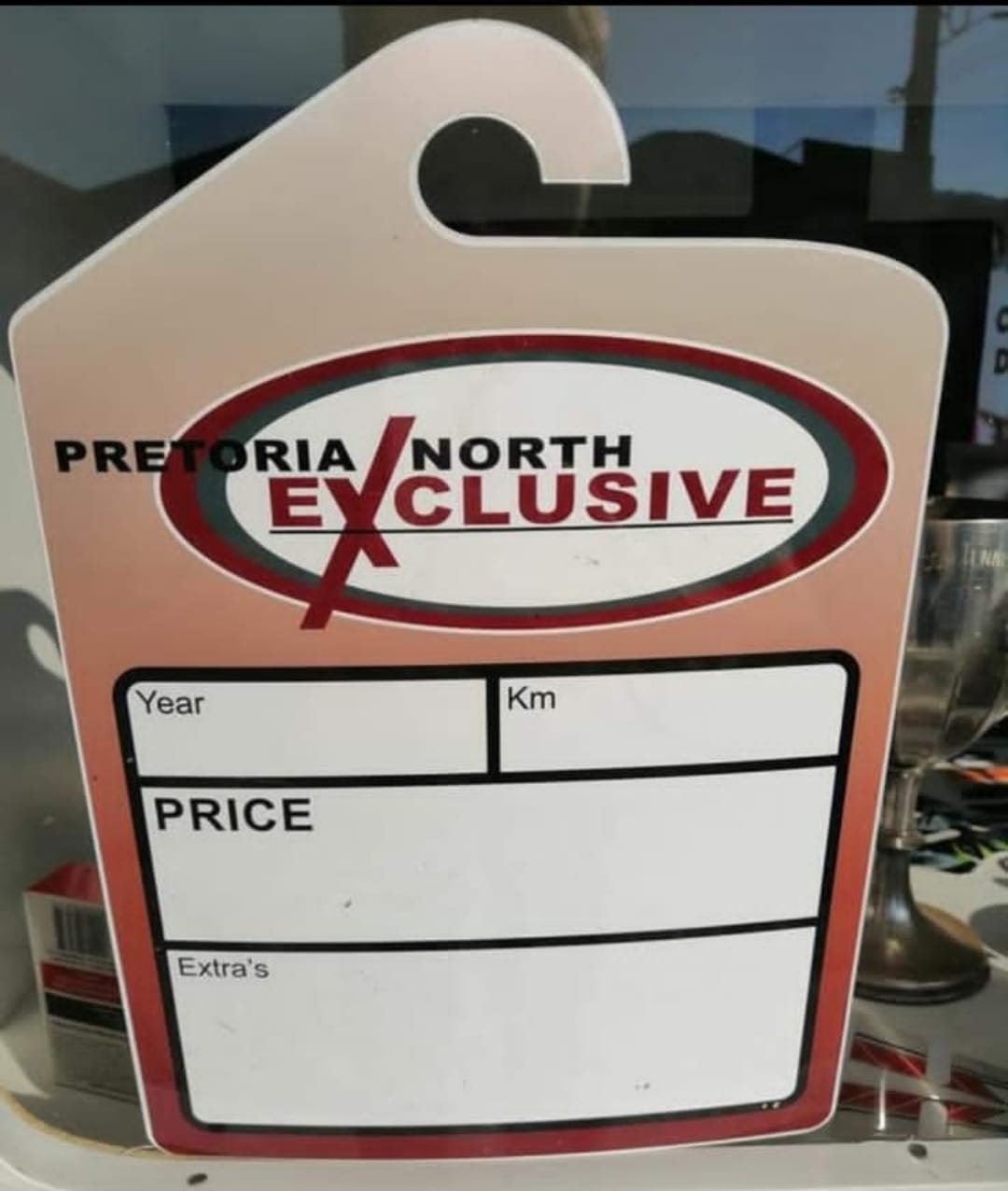 Dealership Vehicle Information Display (ABS Board) Number Plates