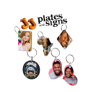 Hardboard Keyrings (Depending On Size)