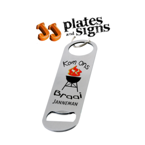 Metal Bottle Opener Keyrings